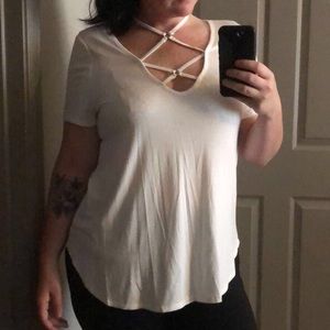 WEST COAST LOVE STRAPPY TSHIRT SIZE XL